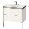 Тумба с раковиной Duravit XVIU XV4710EB122P 80 см белый глянцевый Тумба с раковиной Duravit XVIU XV4710EB122P 80 см белый глянцевый