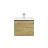 Тумба с раковиной IDDIS Bild (BIL60V0i95K) подвесная, 60 см, дуб светлый Тумба с раковиной IDDIS Bild (BIL60V0i95K) подвесная, 60 см, дуб светлый