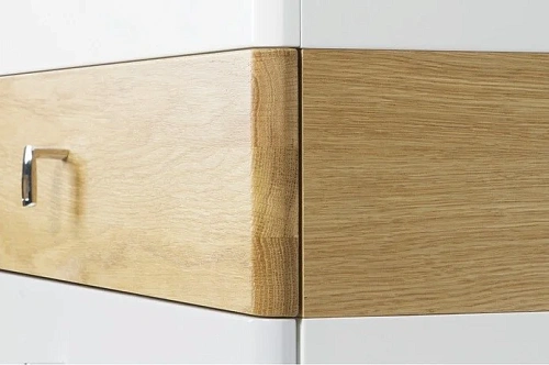 Тумба с раковиной IDDIS Carlow 70 напольная белая/под дерево (CAR70W2i95K) Тумба с раковиной IDDIS Carlow 70 напольная белая/под дерево (CAR70W2i95K)