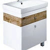 Тумба с раковиной IDDIS Carlow 70 напольная белая/под дерево (CAR70W2i95K) Тумба с раковиной IDDIS Carlow 70 напольная белая/под дерево (CAR70W2i95K)