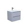 Тумба с раковиной IDDIS Edifice (EDI60L0i95K) подвесная, 60 см, светло-серый Тумба с раковиной IDDIS Edifice (EDI60L0i95K) подвесная, 60 см, светло-серый