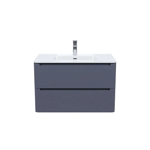 Тумба с раковиной IDDIS Edifice (EDI80D0i95K) подвесная, 80 см, темно-серый Тумба с раковиной IDDIS Edifice (EDI80D0i95K) подвесная, 80 см, темно-серый