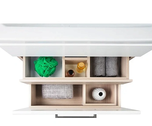 Тумба с раковиной IDDIS Mirro 50 подвесная белая/под дерево (MIR50W0i95K) Тумба с раковиной IDDIS Mirro 50 подвесная белая/под дерево (MIR50W0i95K)