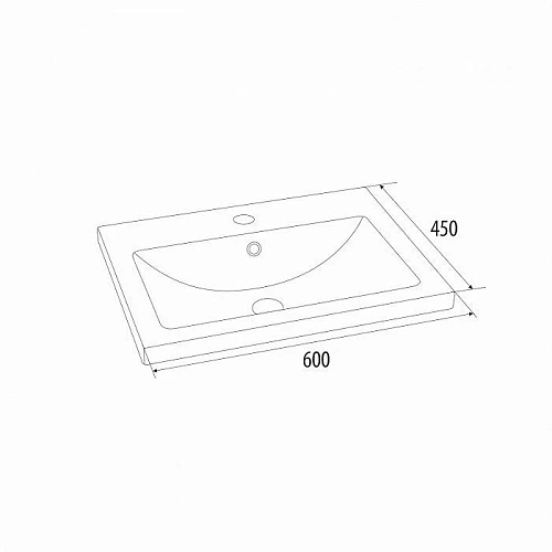Тумба с раковиной IDDIS Mirro 60 подвесная белая/под дерево (MIR60W0i95K) Тумба с раковиной IDDIS Mirro 60 подвесная белая/под дерево (MIR60W0i95K)