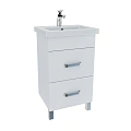 Тумба с раковиной IDDIS New Custo (NCU50W0i95K) 50 см напольная, белая Тумба с раковиной IDDIS New Custo (NCU50W0i95K) 50 см напольная, белая