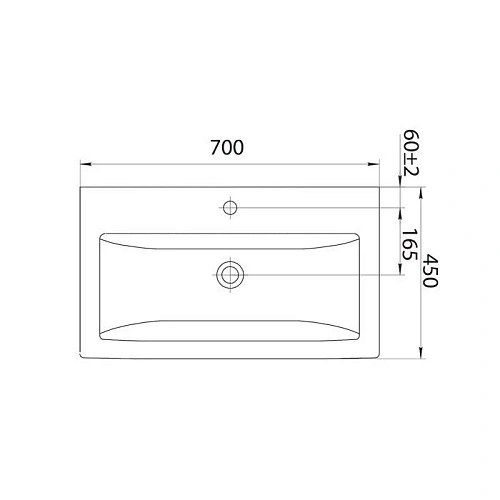 Тумба с раковиной IDDIS New Custo (NCU70W0i95K) напольная 70 см белая Тумба с раковиной IDDIS New Custo (NCU70W0i95K) напольная 70 см белая