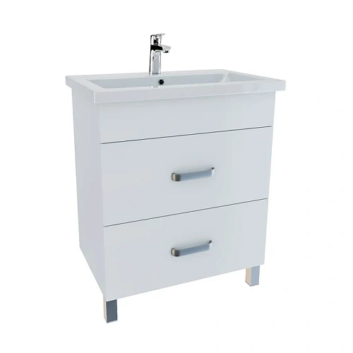 Тумба с раковиной IDDIS New Custo (NCU70W0i95K) напольная 70 см белая Тумба с раковиной IDDIS New Custo (NCU70W0i95K) напольная 70 см белая