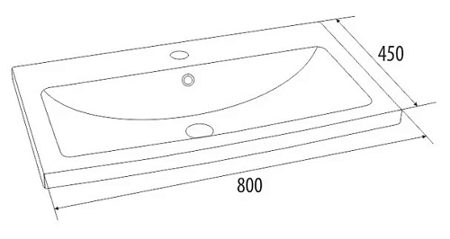 Тумба с раковиной IDDIS New Mirro 80 подвесная белая (NMIR80Wi95K) Тумба с раковиной IDDIS New Mirro 80 подвесная белая (NMIR80Wi95K)