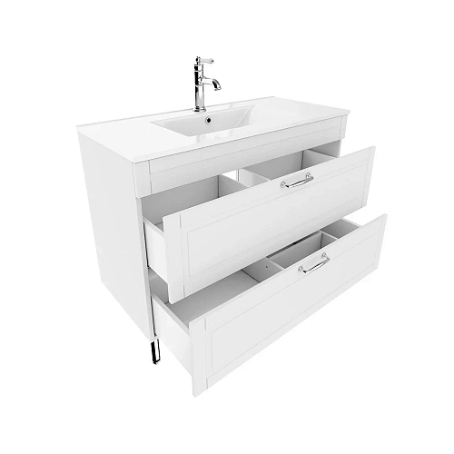 Тумба с раковиной IDDIS Oxford 100 см (OXF10W1i95K) Тумба с раковиной IDDIS Oxford 100 см (OXF10W1i95K)