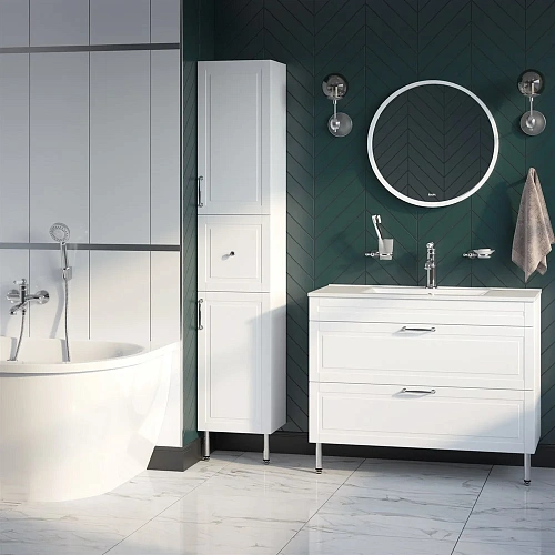 Тумба с раковиной IDDIS Oxford 100 см (OXF10W1i95K) Тумба с раковиной IDDIS Oxford 100 см (OXF10W1i95K)