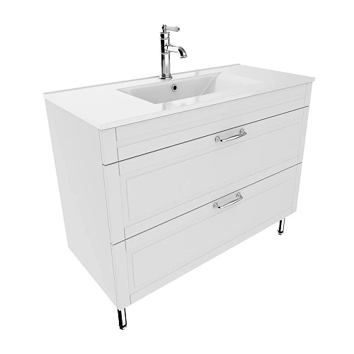 Тумба с раковиной IDDIS Oxford 100 см (OXF10W1i95K) Тумба с раковиной IDDIS Oxford 100 см (OXF10W1i95K)