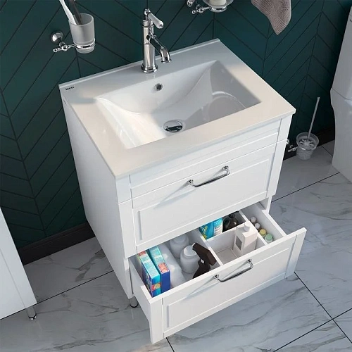 Тумба с раковиной IDDIS Oxford 60 см (OXF60W0i95K) Тумба с раковиной IDDIS Oxford 60 см (OXF60W0i95K)