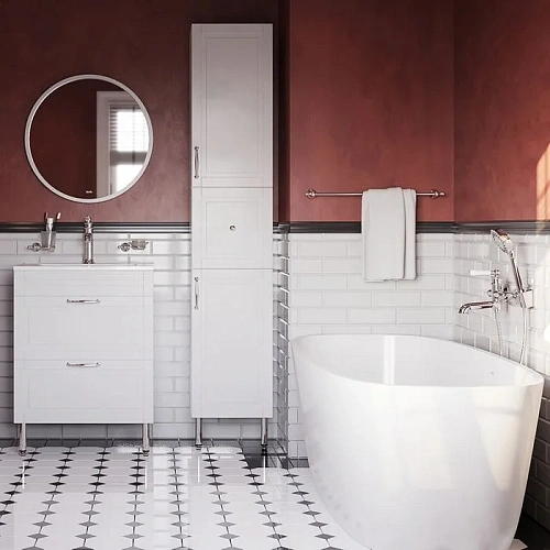 Тумба с раковиной IDDIS Oxford 80 см(OXF80W0i95K) Тумба с раковиной IDDIS Oxford 80 см(OXF80W0i95K)