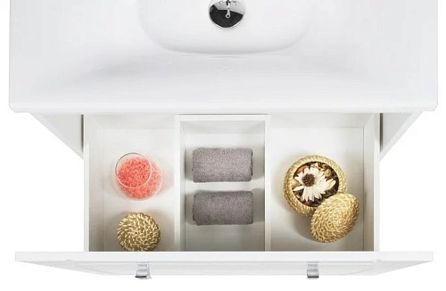 Тумба с раковиной IDDIS Rise 70 подвесная белая (RIS70W0i95K) Тумба с раковиной IDDIS Rise 70 подвесная белая (RIS70W0i95K)