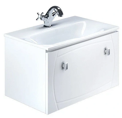 Тумба с раковиной IDDIS Rise 70 подвесная белая (RIS70W0i95K) Тумба с раковиной IDDIS Rise 70 подвесная белая (RIS70W0i95K)