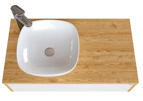 Тумба с раковиной IDDIS Torr подвесная 80 см белый/светлое дерево (TOR80W0i95K) Тумба с раковиной IDDIS Torr подвесная 80 см белый/светлое дерево (TOR80W0i95K)