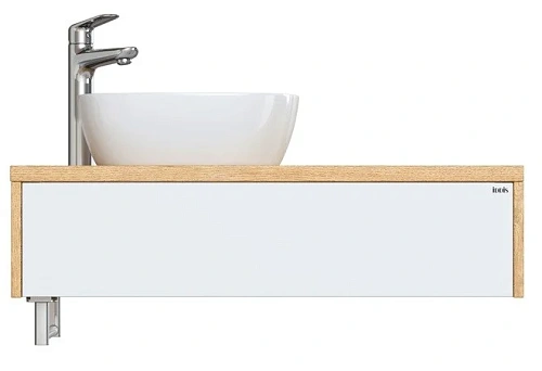 Тумба с раковиной IDDIS Torr подвесная 80 см белый/светлое дерево (TOR80W0i95K) Тумба с раковиной IDDIS Torr подвесная 80 см белый/светлое дерево (TOR80W0i95K)