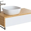 Тумба с раковиной IDDIS Torr подвесная 80 см белый/светлое дерево (TOR80W0i95K) Тумба с раковиной IDDIS Torr подвесная 80 см белый/светлое дерево (TOR80W0i95K)