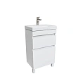 Тумба с раковиной Iddis Zodiac 50 см (ZOD5CBFi95K) напольная с ящиками, белая Тумба с раковиной Iddis Zodiac 50 см (ZOD5CBFi95K) напольная с ящиками, белая