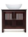 Тумба с раковиной Orange Capri OCN-75TU+RA напольная, орех Тумба с раковиной Orange Capri OCN-75TU+RA напольная, орех