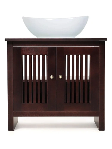 Тумба с раковиной Orange Capri OCN-75TU+RA напольная, орех Тумба с раковиной Orange Capri OCN-75TU+RA напольная, орех