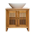 Тумба с раковиной Orange Capri OCT-75TU+RA напольная, тик Тумба с раковиной Orange Capri OCT-75TU+RA напольная, тик