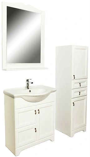 Тумба с раковиной Orange Classic 75 Белая F7-75TU3 Тумба с раковиной Orange Classic 75 Белая F7-75TU3