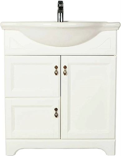 Тумба с раковиной Orange Classic 75 Белая F7-75TU3 Тумба с раковиной Orange Classic 75 Белая F7-75TU3