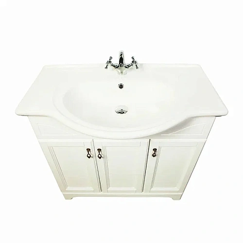 Тумба с раковиной Orange Classic 85 Белая F7-85TU3 Тумба с раковиной Orange Classic 85 Белая F7-85TU3