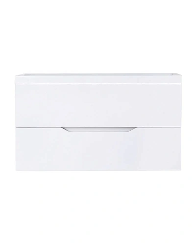 Тумба с раковиной Orange Line Li-100Tuw+RA100 подвесная белый матовый Тумба с раковиной Orange Line Li-100Tuw+RA100 подвесная белый матовый