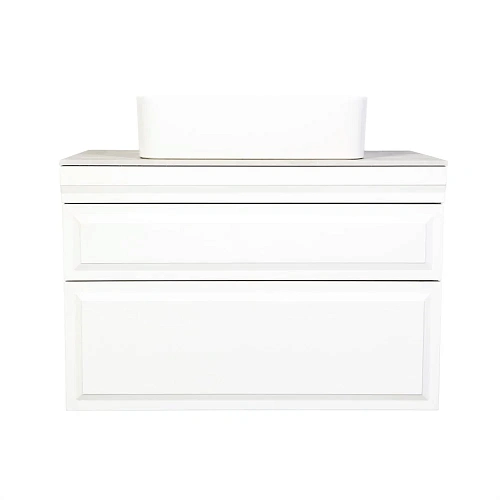 Тумба с раковиной Orange Modi-75TU+RA подвесная, белый Тумба с раковиной Orange Modi-75TU+RA подвесная, белый