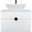 Тумба с раковиной Orange Moon 75 подвесная Белая Mo-75TU+RA Тумба с раковиной Orange Moon 75 подвесная Белая Mo-75TU+RA