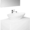 Тумба с раковиной Orange Otto 75 подвесная Белая Ot-75Tu+Ra Тумба с раковиной Orange Otto 75 подвесная Белая Ot-75Tu+Ra