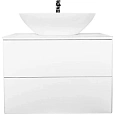 Тумба с раковиной Orange Otto 75 подвесная Белая Ot-75Tu+Ra Тумба с раковиной Orange Otto 75 подвесная Белая Ot-75Tu+Ra