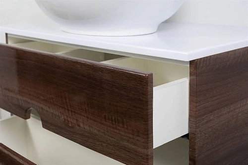 Тумба с раковиной Orange Sole 75 подвесная Белая Sole-75TU+RA Тумба с раковиной Orange Sole 75 подвесная Белая Sole-75TU+RA