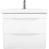 Тумба с раковиной Orange Sonic 65 подвесная Белая So-65TU+RA