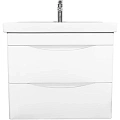 Тумба с раковиной Orange Sonic 65 подвесная Белая So-65TU+RA Тумба с раковиной Orange Sonic 65 подвесная Белая So-65TU+RA