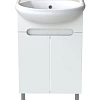 Тумба с раковиной Orange TOPLINE-Rio TR55-01C+RA напольная, белый глянец Тумба с раковиной Orange TOPLINE-Rio TR55-01C+RA напольная, белый глянец