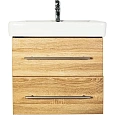 Тумба с раковиной Orange Бриз 60 подвесная Дуб Br-60TUD+RA Тумба с раковиной Orange Бриз 60 подвесная Дуб Br-60TUD+RA