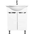 Тумба с раковиной Orange Глория 60 Белая Gl-60TU+RA Тумба с раковиной Orange Глория 60 Белая Gl-60TU+RA