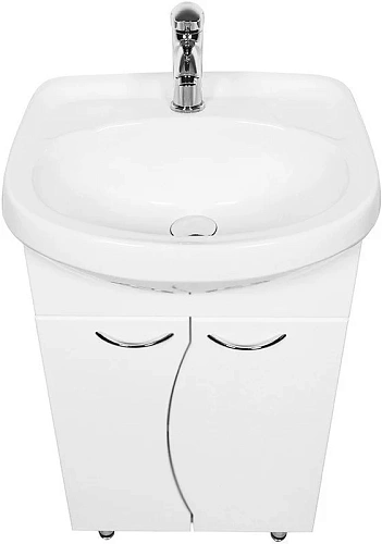 Тумба с раковиной Orange Диана 50 Белая Di-50TU+RA Тумба с раковиной Orange Диана 50 Белая Di-50TU+RA