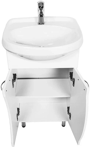 Тумба с раковиной Orange Диана 50 Белая Di-50TU+RA Тумба с раковиной Orange Диана 50 Белая Di-50TU+RA