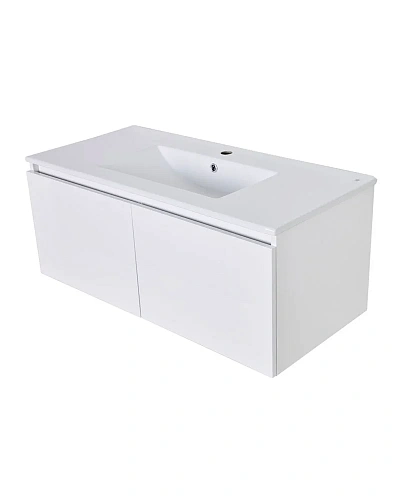 Тумба с раковиной Orange КВАДРО KV-100TUW+Ra подвесная Тумба с раковиной Orange КВАДРО KV-100TUW+Ra подвесная