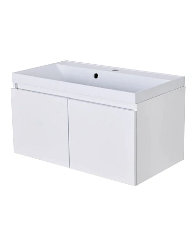 Тумба с раковиной Orange КВАДРО KV-60TUW+Racl подвесная Тумба с раковиной Orange КВАДРО KV-60TUW+Racl подвесная