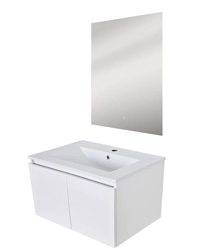 Тумба с раковиной Orange КВАДРО KV-80TUW+Ra подвесная Тумба с раковиной Orange КВАДРО KV-80TUW+Ra подвесная