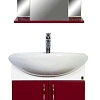 Тумба с раковиной Orange Кларис 57 Бордовая Kl-55TUC+RA Тумба с раковиной Orange Кларис 57 Бордовая Kl-55TUC+RA