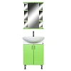 Тумба с раковиной Orange Кларис 57 Салатовая Kl-55TUL+RA Тумба с раковиной Orange Кларис 57 Салатовая Kl-55TUL+RA