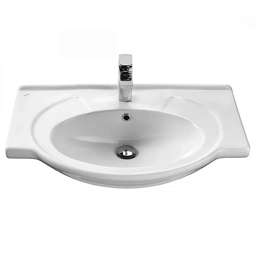 Тумба с раковиной Orange Классик F7-75TU1+Ra напольная, орех антикварный Тумба с раковиной Orange Классик F7-75TU1+Ra напольная, орех антикварный