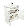 Тумба с раковиной Orange Классик F7-75TU3+Ra напольная, молочный белый Тумба с раковиной Orange Классик F7-75TU3+Ra напольная, молочный белый