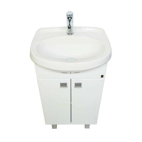 Тумба с раковиной Orange Рио 50 Белая Ri-50TU+RA Тумба с раковиной Orange Рио 50 Белая Ri-50TU+RA